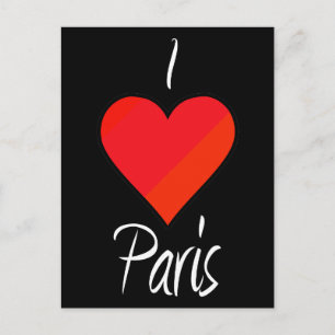 I Love Paris Postcard
