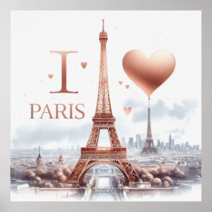I Love Paris Poster