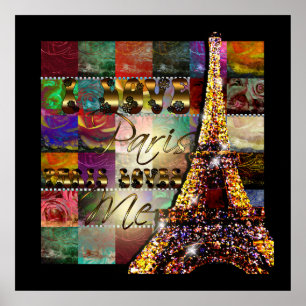 I Love Paris - Poster
