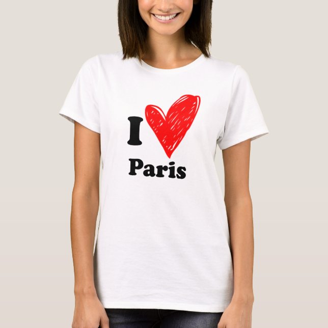 I love Paris T-Shirt (Front)