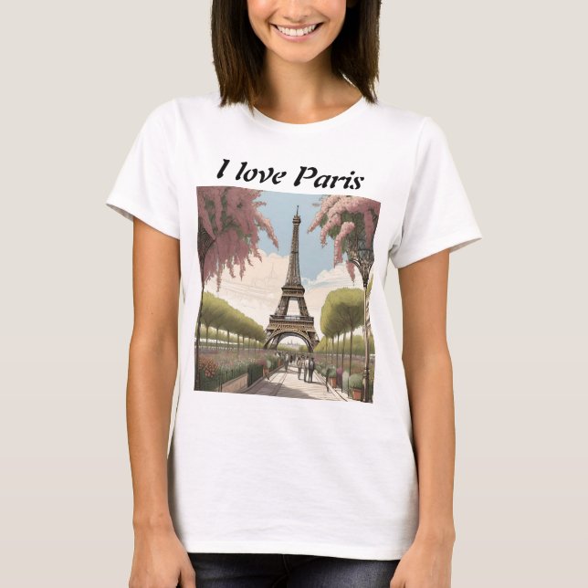 I love Paris T-Shirt (Front)