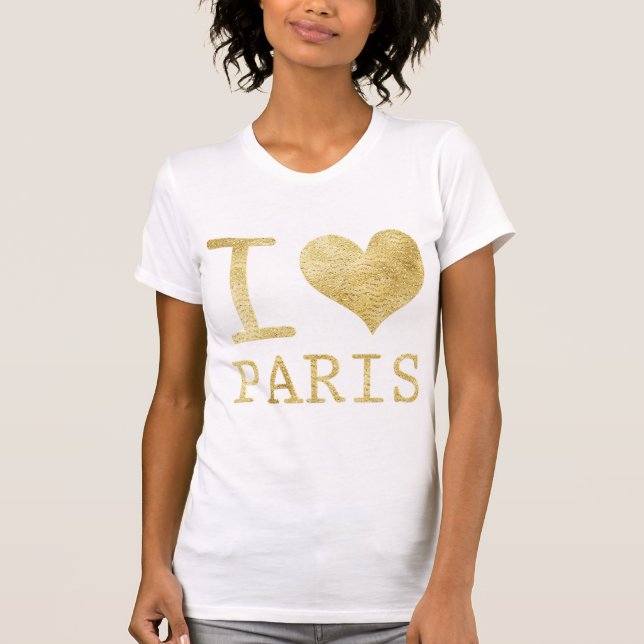 I Love Paris T-Shirt (Front)