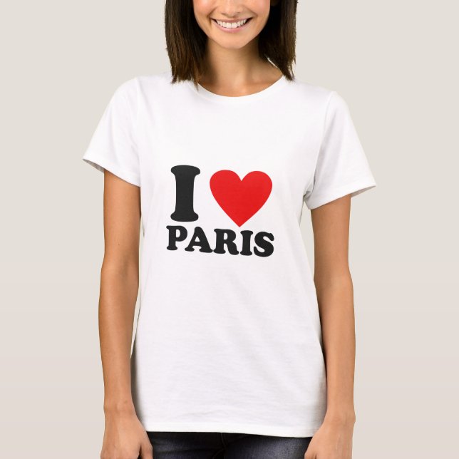 I love Paris T-Shirt (Front)