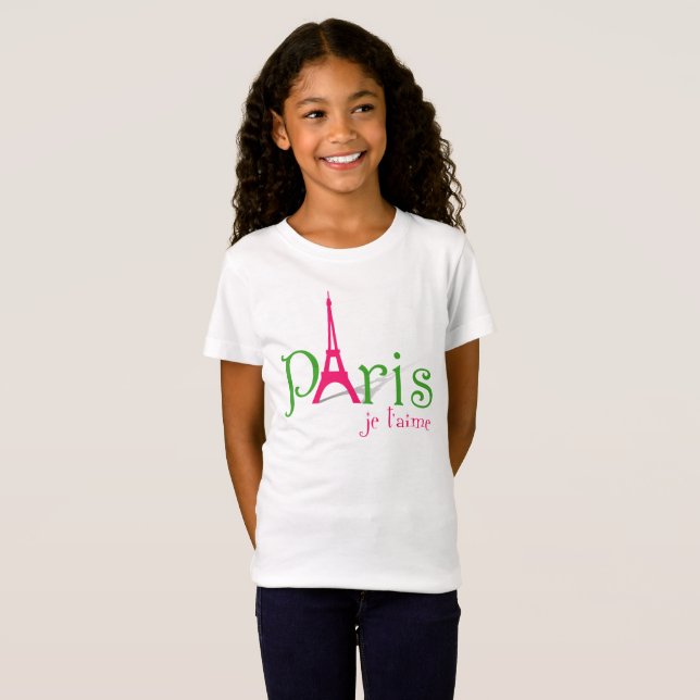 I love Paris T-Shirt (Front Full)