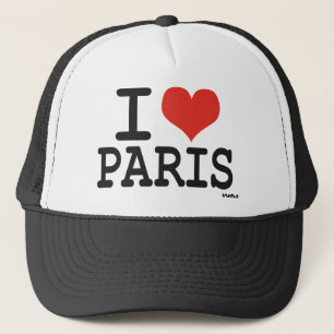I love Paris Trucker Hat