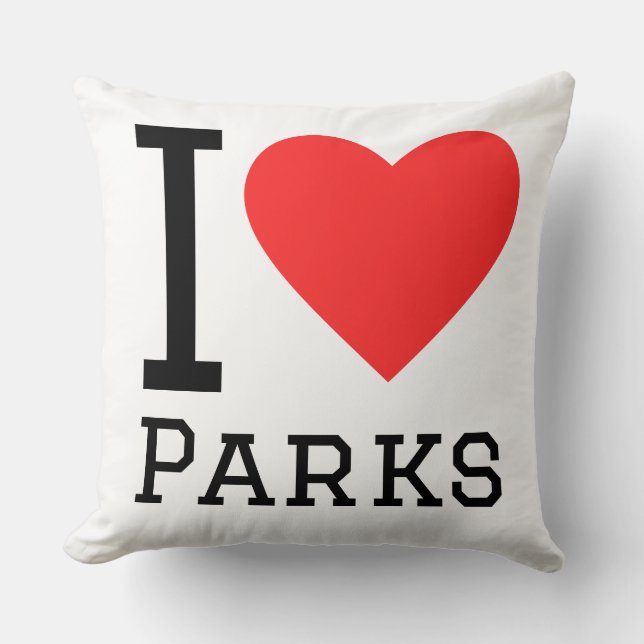 I love parks cushion (Front)