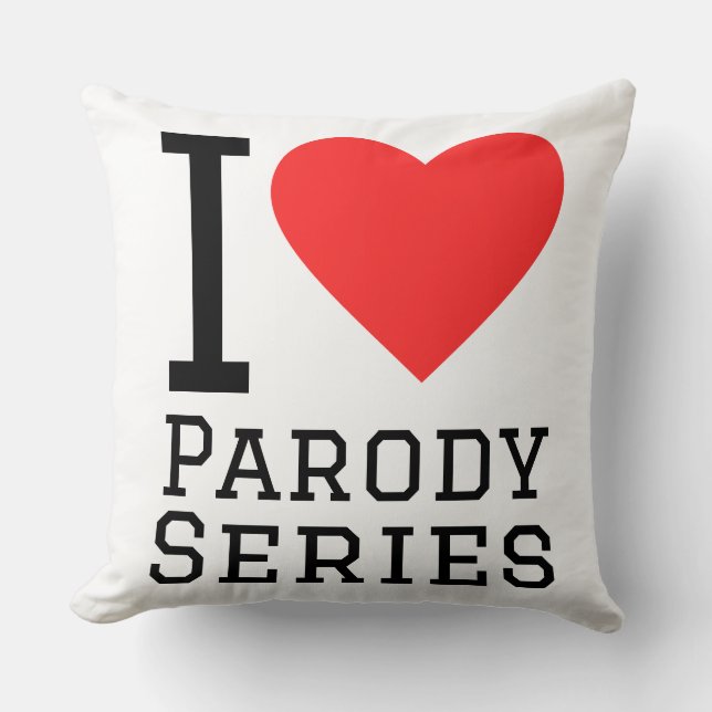 I love parody series cushion (Front)