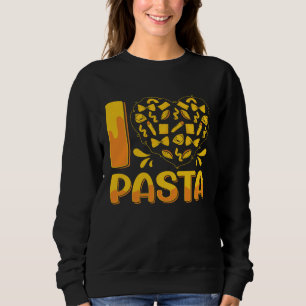 I Love Pasta  Italian Food & Pasta  Costume Sweatshirt