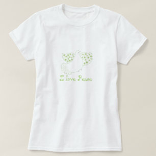 I love peace Illustration t-shirt collection