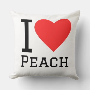 I love peach cushion