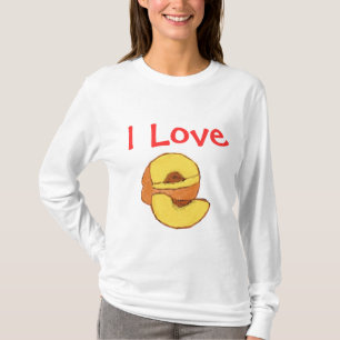 I Love Peaches T-Shirt