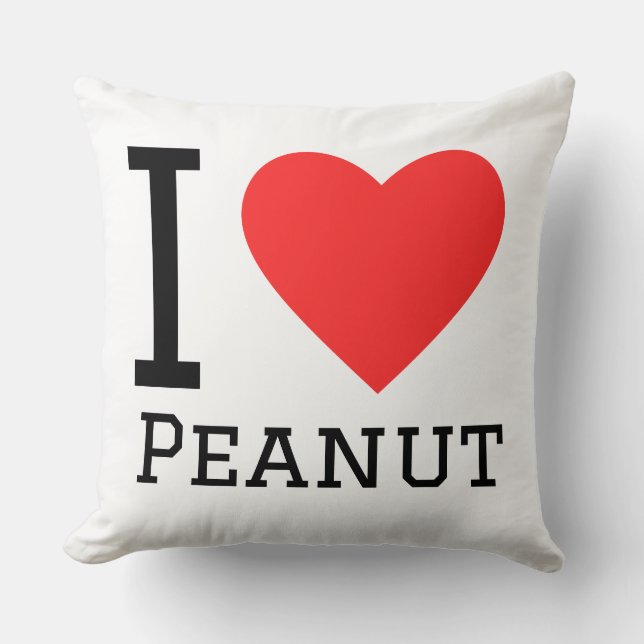 I love peanut cushion (Front)