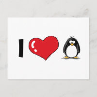 I Love Penguins