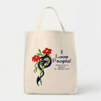 I love people Especially dipped in Chocolate Tote Bag