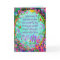 I Love People Pretty Whimsical Floral Birds Card