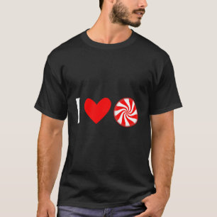 I Love Peppermint Hard Candy T-Shirt