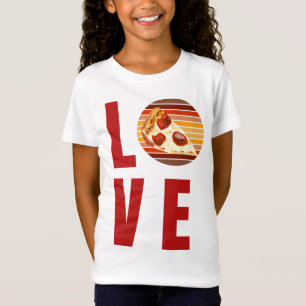 I Love Pepperoni Pizza Lover Presents Foodie T-Shirt