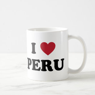 I Love Peru Coffee Mug