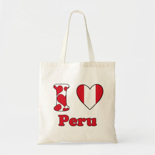 I love Peru Tote Bag