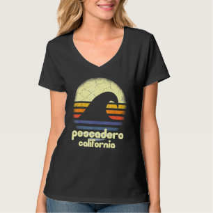 I Love Pescadero Beach California Ocean Wave CA T-Shirt