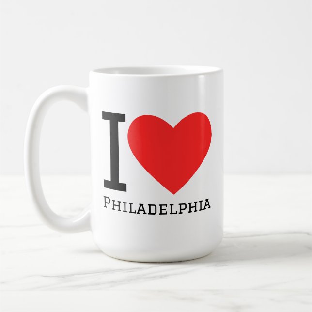 I love Philadelphia  Coffee Mug (Left)