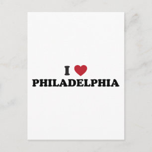 I Love Philadelphia Pennsylvania Postcard