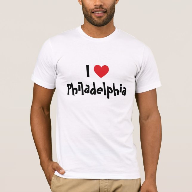 I Love Philadelphia T-Shirt (Front)