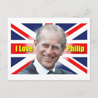 I Love Philip Postcard