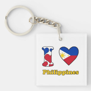 I love Philippines Key Ring
