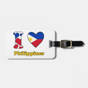 I love Philippines Luggage Tag