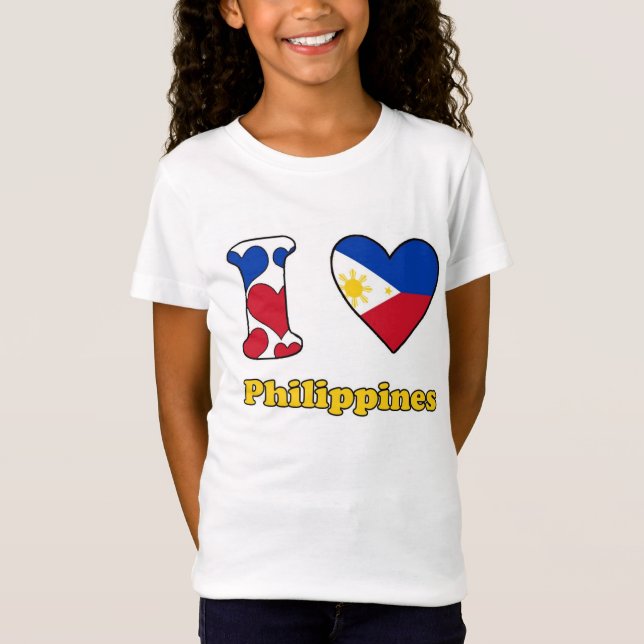 I love Philippines T-Shirt (Front)