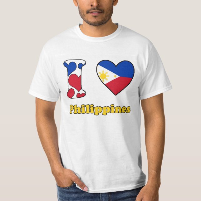 I love Philippines T-Shirt (Front)