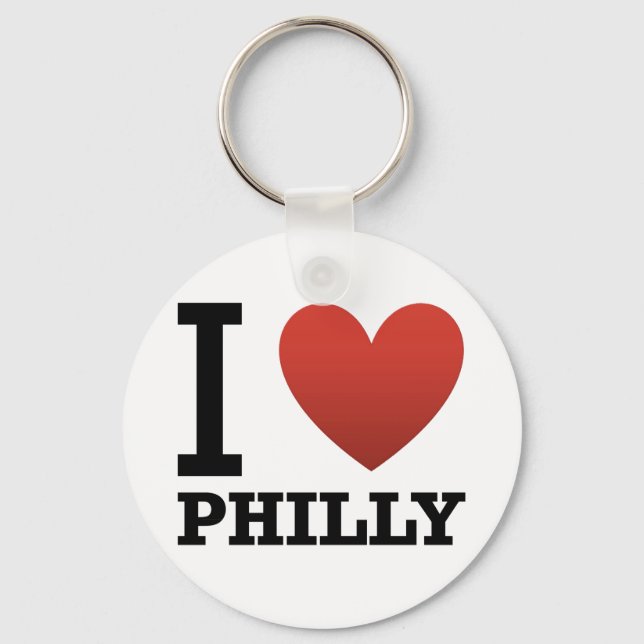 i-love-philly key ring (Front)