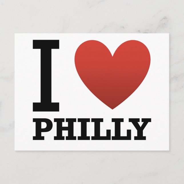 i-love-philly postcard (Front)