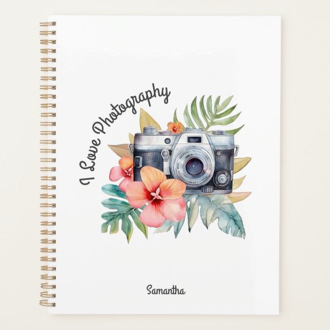 I love Photography Planner (Front)