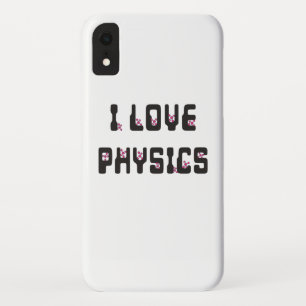 I love Physics Case-Mate iPhone Case