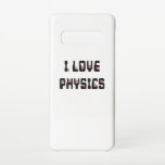 I love Physics Samsung Galaxy Case<br><div class="desc">I love physics. A must for every physicist,  physics student,  physics teacher and physics lovers.  A perfect match for clothing,  t-shirts,  accessories and other items. Gift idea.</div>