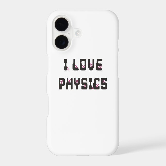 I love Physics Samsung Galaxy Case (Back)