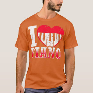 I Love Piano T-Shirt