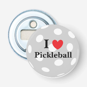 "I Love Pickleball" Bottle Opener
