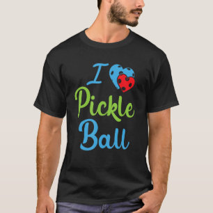 I Love Pickleball Pickleball T-Shirt