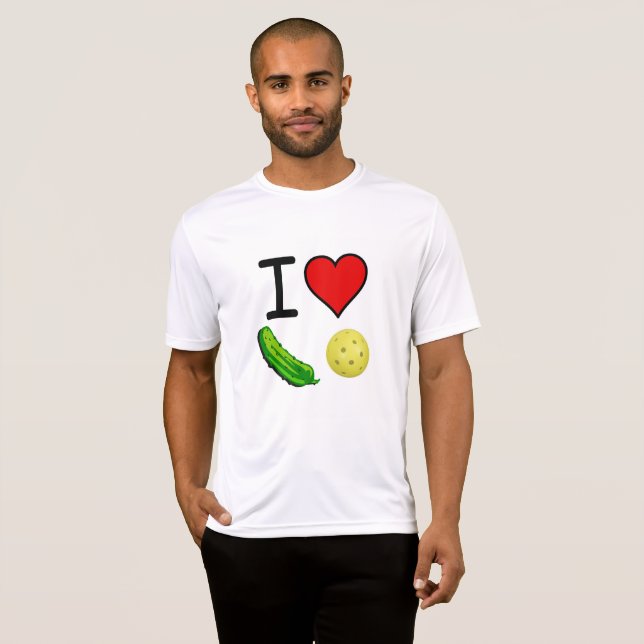 I Love Pickleball Shirt (Front Full)