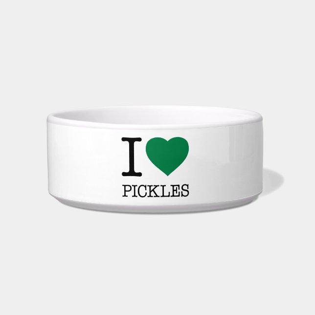 I LOVE PICKLES BOWL (Front)