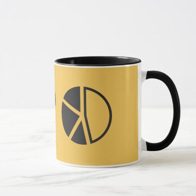 I Love Pie Charts Mug (Right)