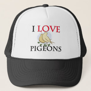 I Love Pigeons Trucker Hat