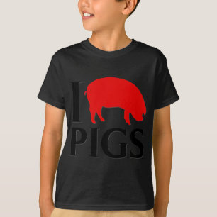 I Love Pigs T-Shirt