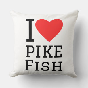 I love pike fish cushion