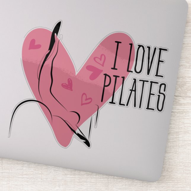 I LOVE PILATES Pilates Pose on Reformer (Detail)