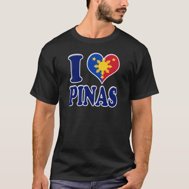 I Love Pinas T-Shirt (Front)