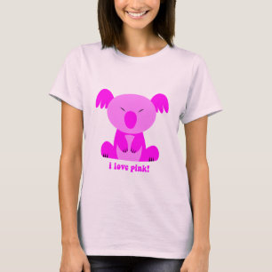 I love pink Koala Bear T-Shirt